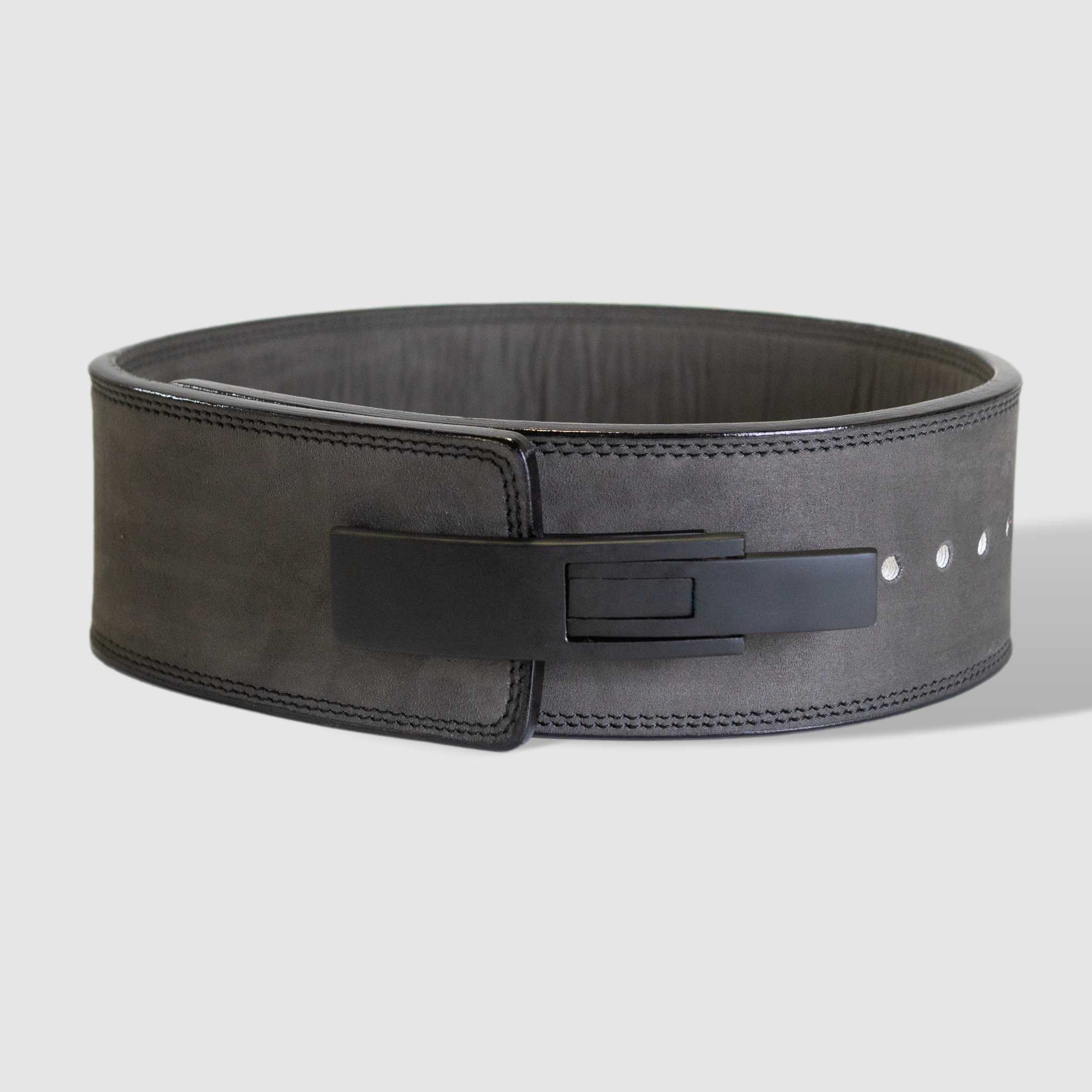 Strength Shop 10mm Lever Belt IPF Approved Grey Powerlifting