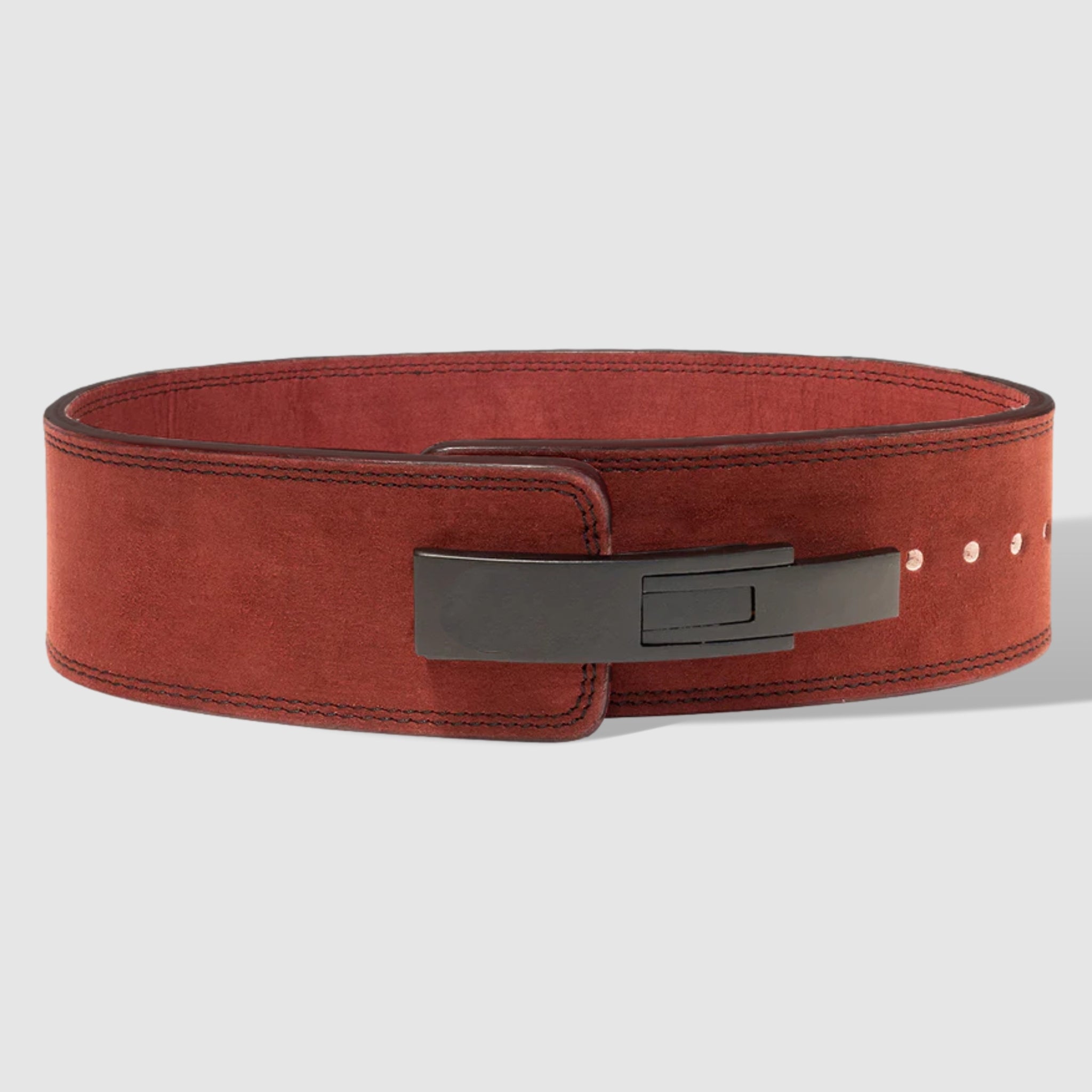 10MM Lever Belt - Burgundy - IPF Approved