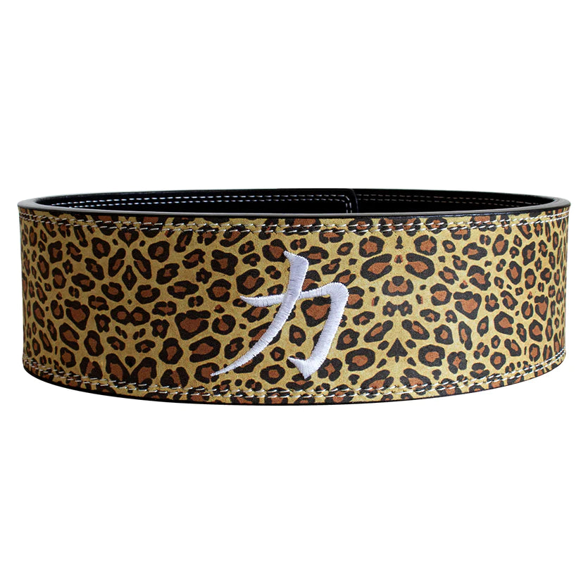 Strength Shop 10mm Lever Belt - IPF Approved - Leopard Print - Strength Shop USA