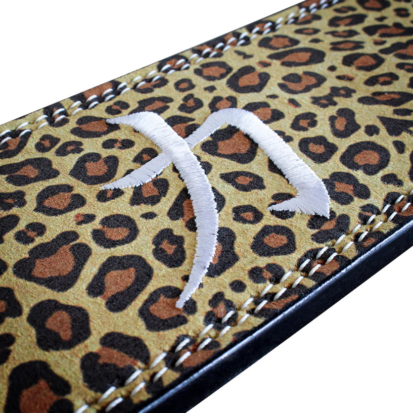 Strength Shop 10mm Lever Belt - IPF Approved - Leopard Print - Strength Shop USA