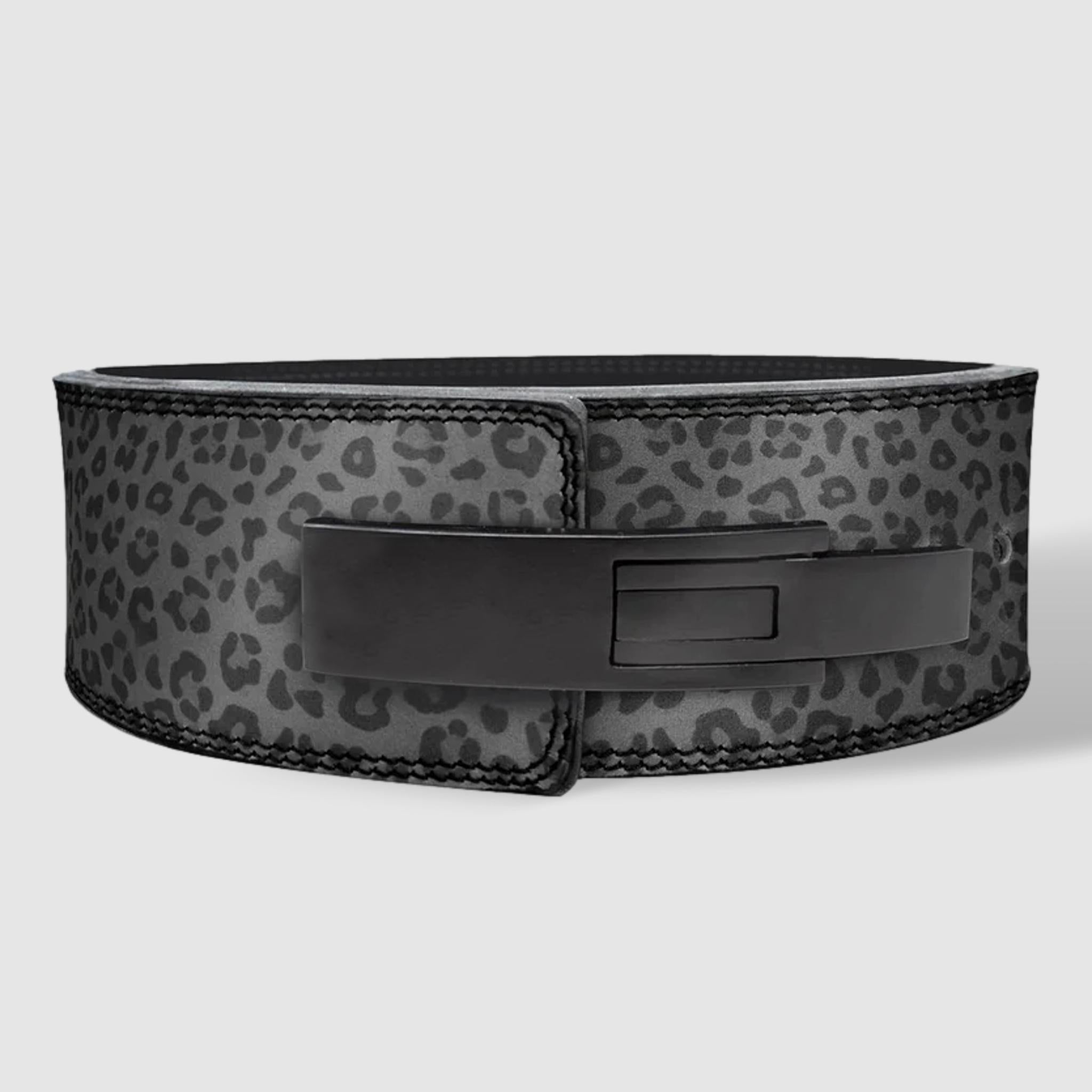 10MM Lever Belt - Dark Leopard - IPF Approved