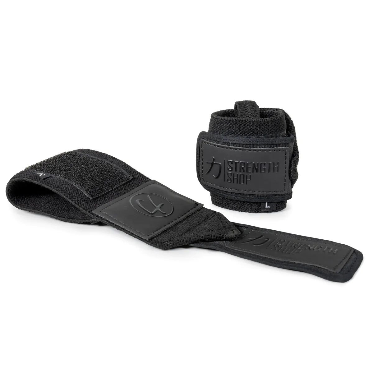 Stealth Black PRO Wrist Wraps – Medium, IPF Approved - Strength Shop USA