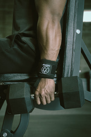 Super Stiff Wrist Wraps - Black - USPA & IPF Approved - Strength Shop USA