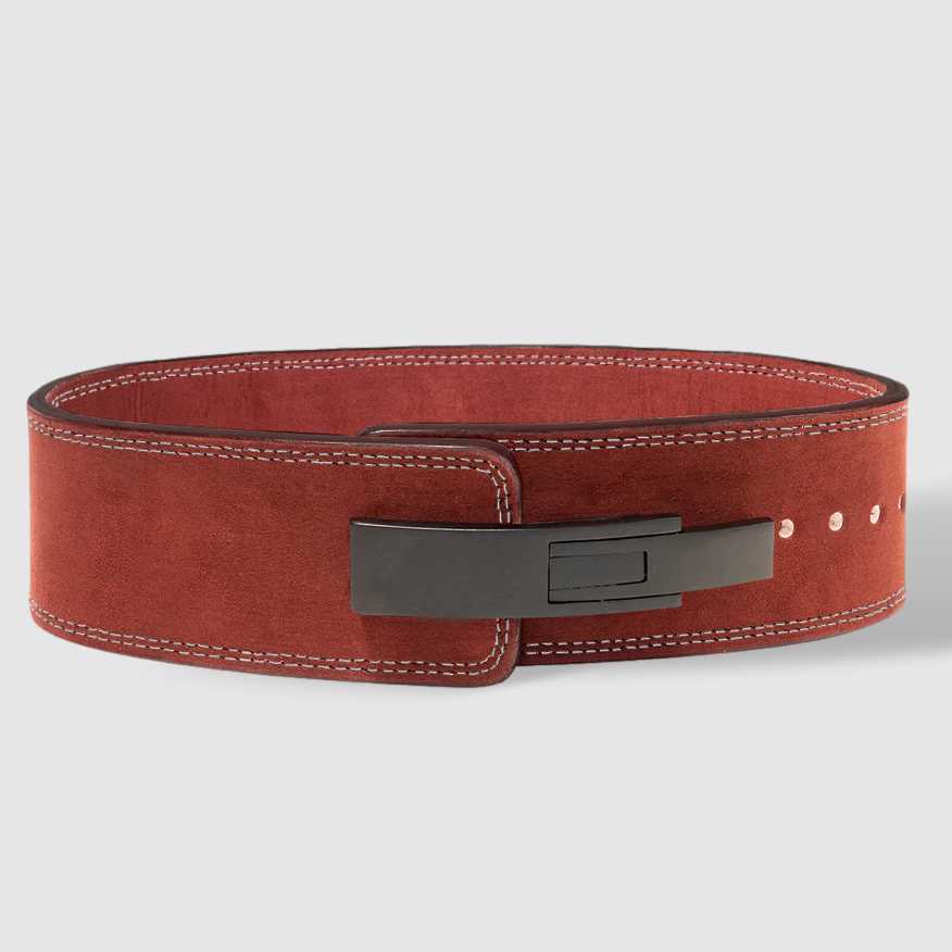 10MM Lever Belt - Burgundy - IPF Approved