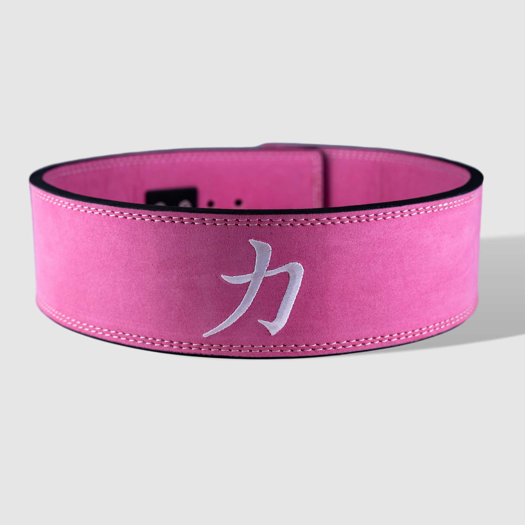 Strength Shop 10mm Lever Belt - IPF Approved - Pink - Strength Shop USA