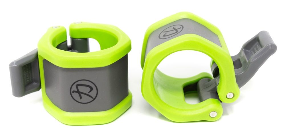 Strength Shop Olympic Riot Collars by Lock Jaw - Green - Strength Shop USA