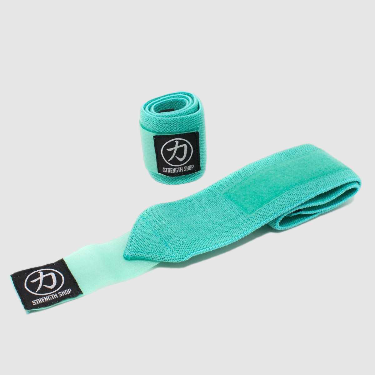 Strength Shop Stiff Wrist Wraps - Teal - USPA & IPF Approved - Strength Shop USA